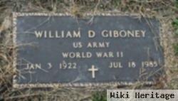 William D. Giboney