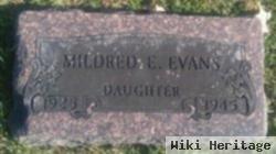 Mildred Elizabeth Evans