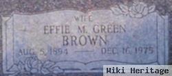 Effie M. Chapman Brown