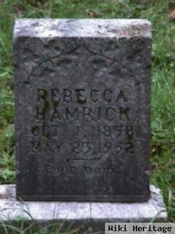 Rebecca Gregory Hamrick