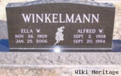 Alfred W "wink" Winkelmann