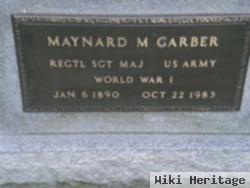 Maynard Maurice Garber