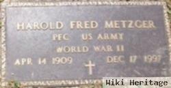 Pfc Harold Fred Metzger