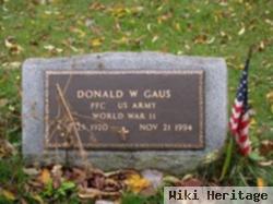 Donald W Gaus