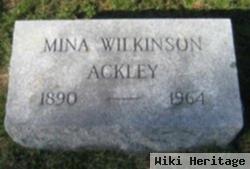 Mina Wilkinson Ackley