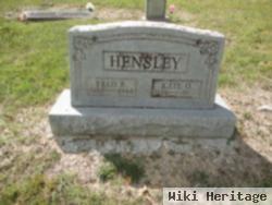 Kate O'banion Hensley