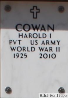 Harold I Cowan