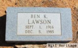 Ben K Lawson