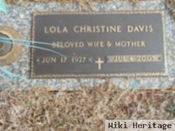 Lola Christine Davis