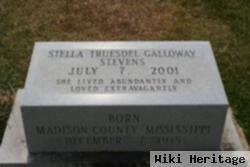 Stella Truesdel Galloway Stevens