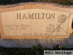 Billy Gene "bill" Hamilton