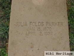 Julia Folds Parker