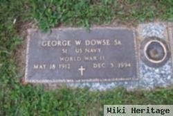 George W Dowse, Sr