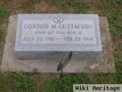 Ssgt Gordon M. Gustafson