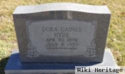 Dora Gaines Hyde