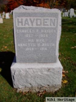 Charles F Hayden