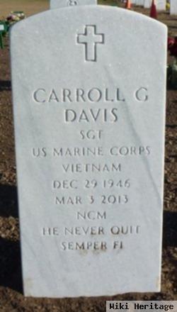 Sgt Carroll Gene Davis