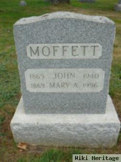 Mary A Moffett