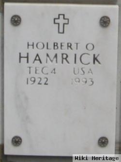 Holbert O Hamrick