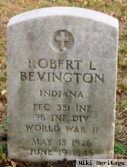 Robert L Bevington