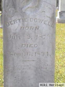 Bertie Dowell