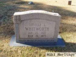 Orville L Whitworth