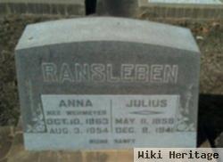 Anna Rosine Wehmeyer Ransleben