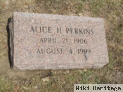 Alice H Perkins