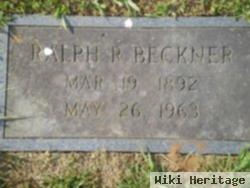 Ralph R Beckner