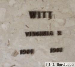 Virginia Reticker Witt