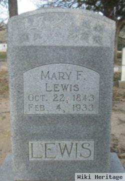 Mary Francis Glover Lewis