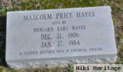 Malcolm Price Hayes