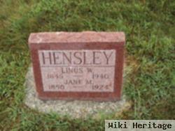 Linus W Hensley