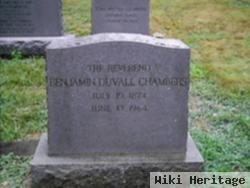 Rev Benjamin Duvall Chambers