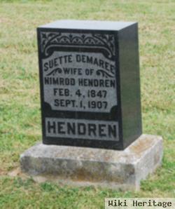 Suette Demaree Hendren