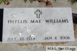 Phyllis Mae Rumler Williams