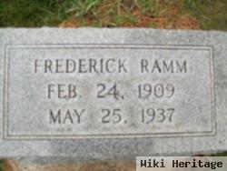 Frederick Ramm