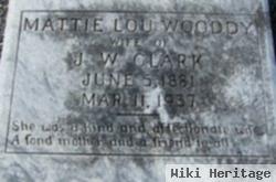 Mattie Lou Wooddy Clark