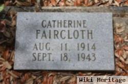 Catherine "mattie" Williamson Faircloth