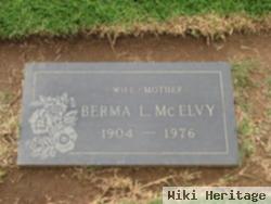 Berma L. Mcelvy