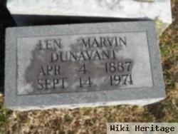 Len Marvin Dunavant