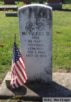 George Newton Mcvicker, Ii