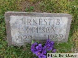 Ernest B Melson