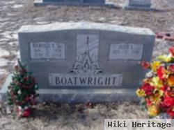 Harold T. Boatwright, Sr