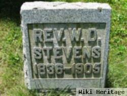 Rev Wesley D. Stevens