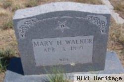 Mary H Walker