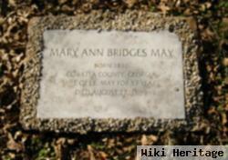 Mary Ann "polly" Bridges May