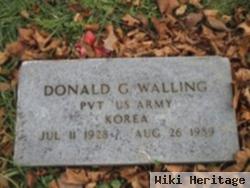 Donald G Walling