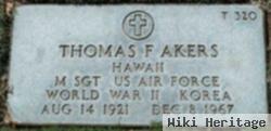 Thomas F Akers