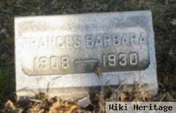 Frances Barbara Hirtzel